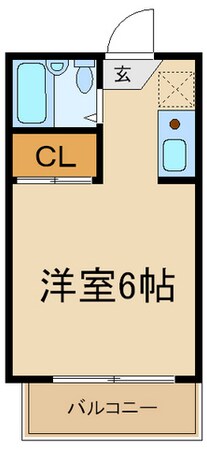 カーサ鵠沼の物件間取画像